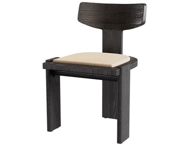 现代实木休闲椅子 餐椅