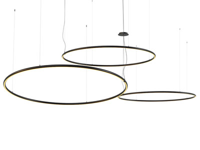 现代圆圈吊灯