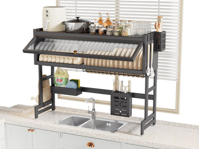 现代碗碟沥水篮 厨具收纳架