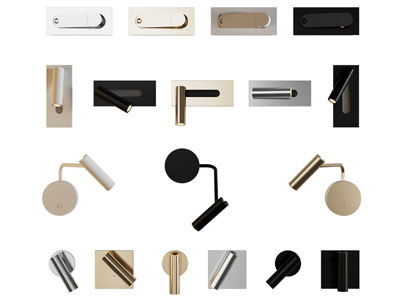 现代可转向壁灯