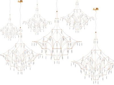 现代金属铁艺吊灯