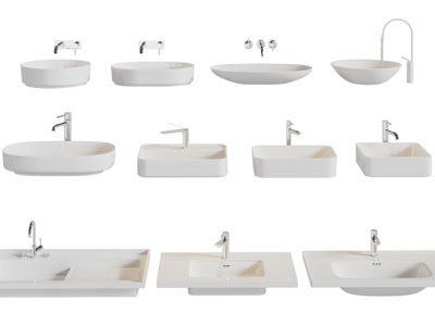现代陶瓷洗手盆