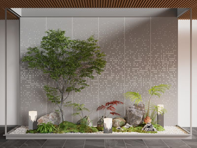 现代室内景观园艺小品