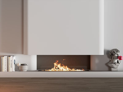 现代装饰壁炉火炉