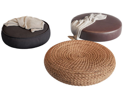 现代圆形坐垫 蒲团