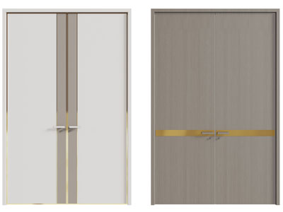 现代双开门 大门