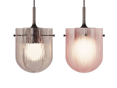 现代玻璃灯罩吊灯