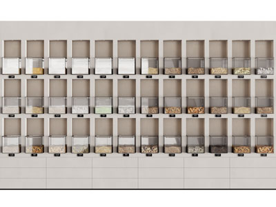 现代中药展示柜 药品收纳柜 展示墙3d模型 现代中药展示柜 药品收纳柜 展示墙
