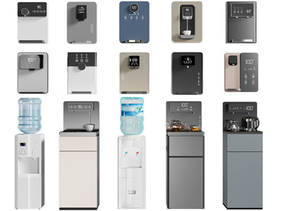 现代饮水机 茶吧机 直饮机3d模型 现代饮水机 茶吧机 直饮机