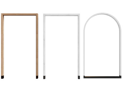 现代门套 垭口3d模型 现代门套 垭口