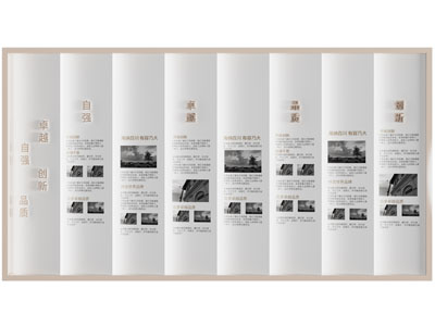 现代企业文化背景墙