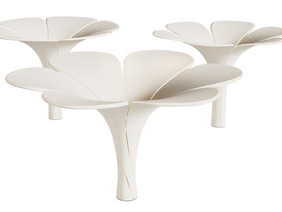 现代花朵装饰柱子3d模型 现代花朵装饰柱子