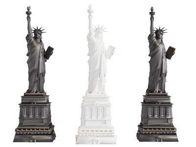 欧式自由女神雕塑雕刻3d模型 欧式自由女神雕塑雕刻