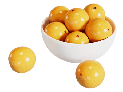 现代陶瓷果盘 橘子 水果食物