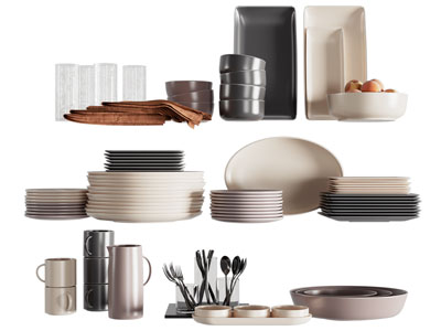 现代碗碟 茶具杯子 厨具