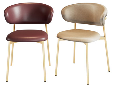 现代轻奢休闲椅子 餐椅