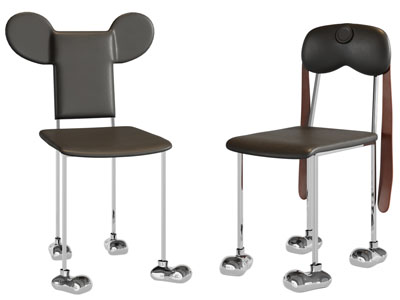 现代卡通动物休闲椅子 儿童椅