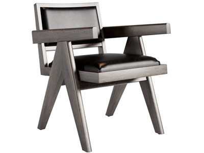 侘寂风休闲椅子 餐椅