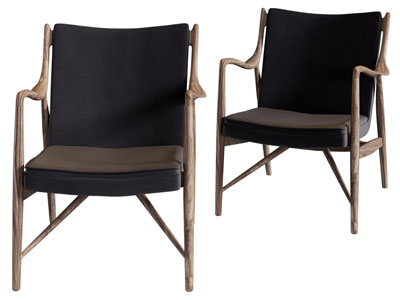 新中式扶手椅子 休闲椅子