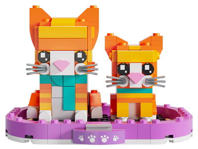 现代乐高积木玩具玩偶 摆件组合