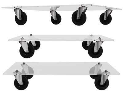 现代带滑轮的火车3d模型 现代带滑轮的火车