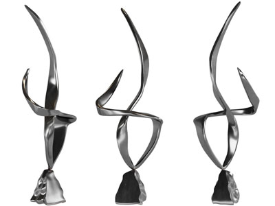 现代抽象雕塑装饰品摆件组合