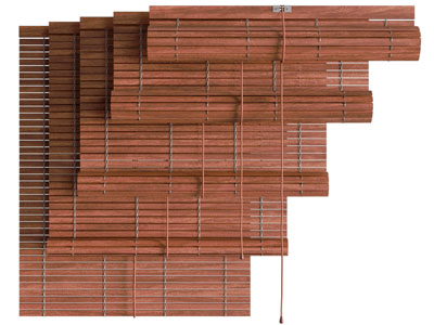 现代木质百叶窗帘 拉帘 卷帘3d模型 现代木质百叶窗帘 拉帘 卷帘