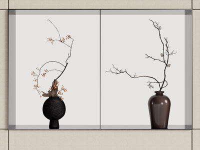 新中式陶瓷花瓶花卉