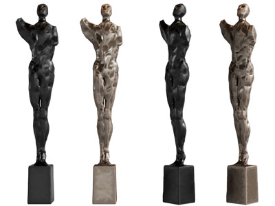 现代抽象人物雕塑雕刻摆件组合3d模型 现代抽象人物雕塑雕刻摆件组合
