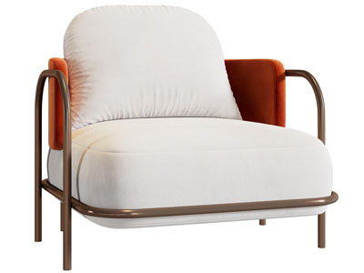 现代休闲单人沙发