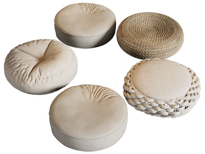 现代圆形沙发垫 蒲团