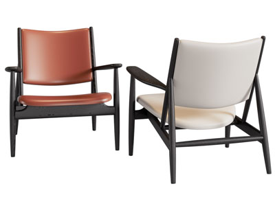 新中式休闲椅子 扶手椅子