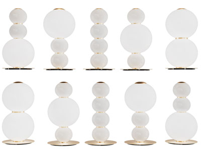 现代球灯罩台灯