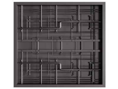 工业风loft管道天花吊顶