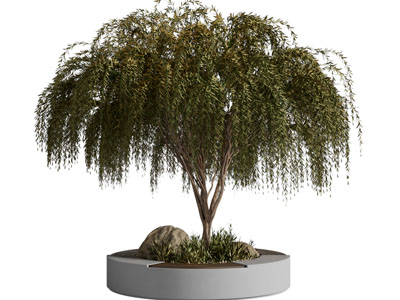 现代花坛公共座椅 景观造凳子