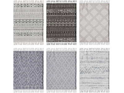 北欧花纹长方形地毯