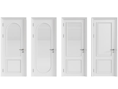 简欧单扇平开门 平开门 木门