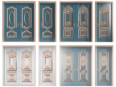 欧式双开门 平开门 大门