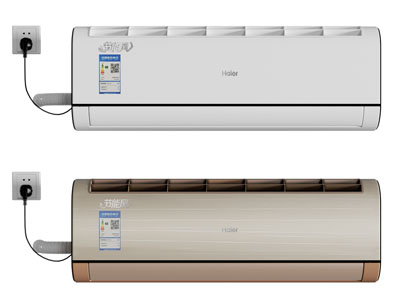 现代壁挂式空调3d模型 现代壁挂式空调