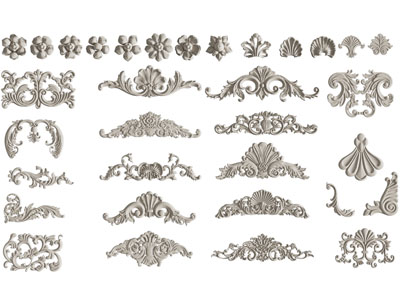 欧式雕花装饰构件