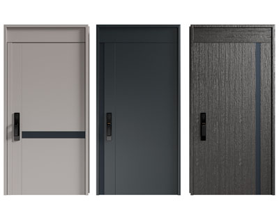 现代入户门 平开门 防盗门