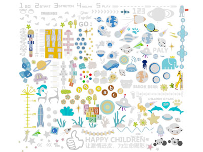 现代贴画 墙饰 贴纸