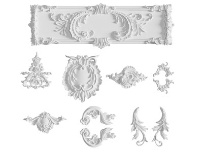 欧式雕花装饰构件