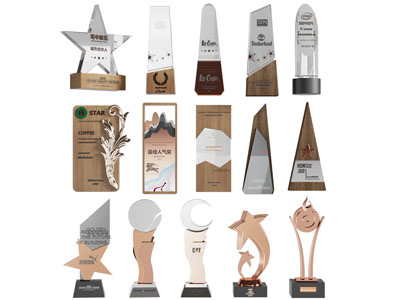 现代奖杯3d模型 现代奖杯