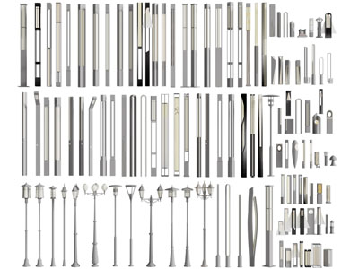 现代景观灯 路灯 装饰灯 户外灯 草坪灯