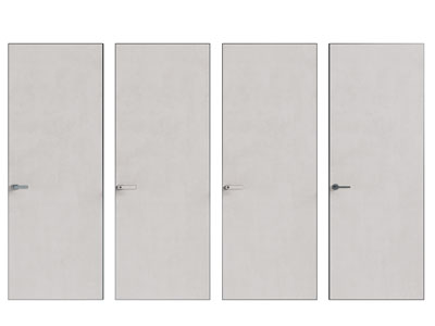 现代木门 平开门