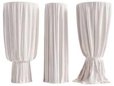 现代窗帘 儿童窗帘3d模型 现代窗帘 儿童窗帘