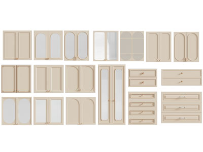 法式柜门 抽屉门