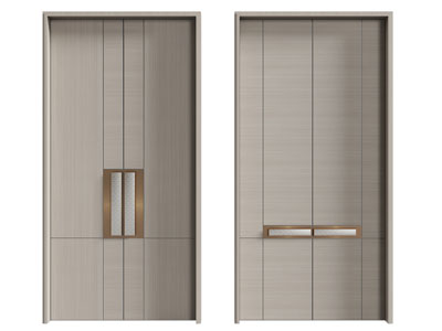 新中式双开门 入户大门