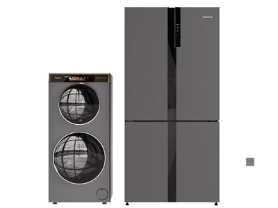 现代洗衣机 电冰箱3d模型 现代洗衣机 电冰箱